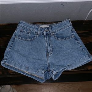 Jean Mom Shorts